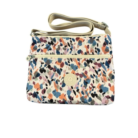 KIPLING Annabelle Blue Dab Dab Crossbody Bag Handbag Purse Looks New - Picture 5 of 15